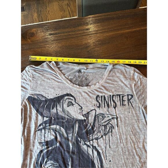 Disney Villains Maleficent burn out T-shirt - Picture 6 of 8